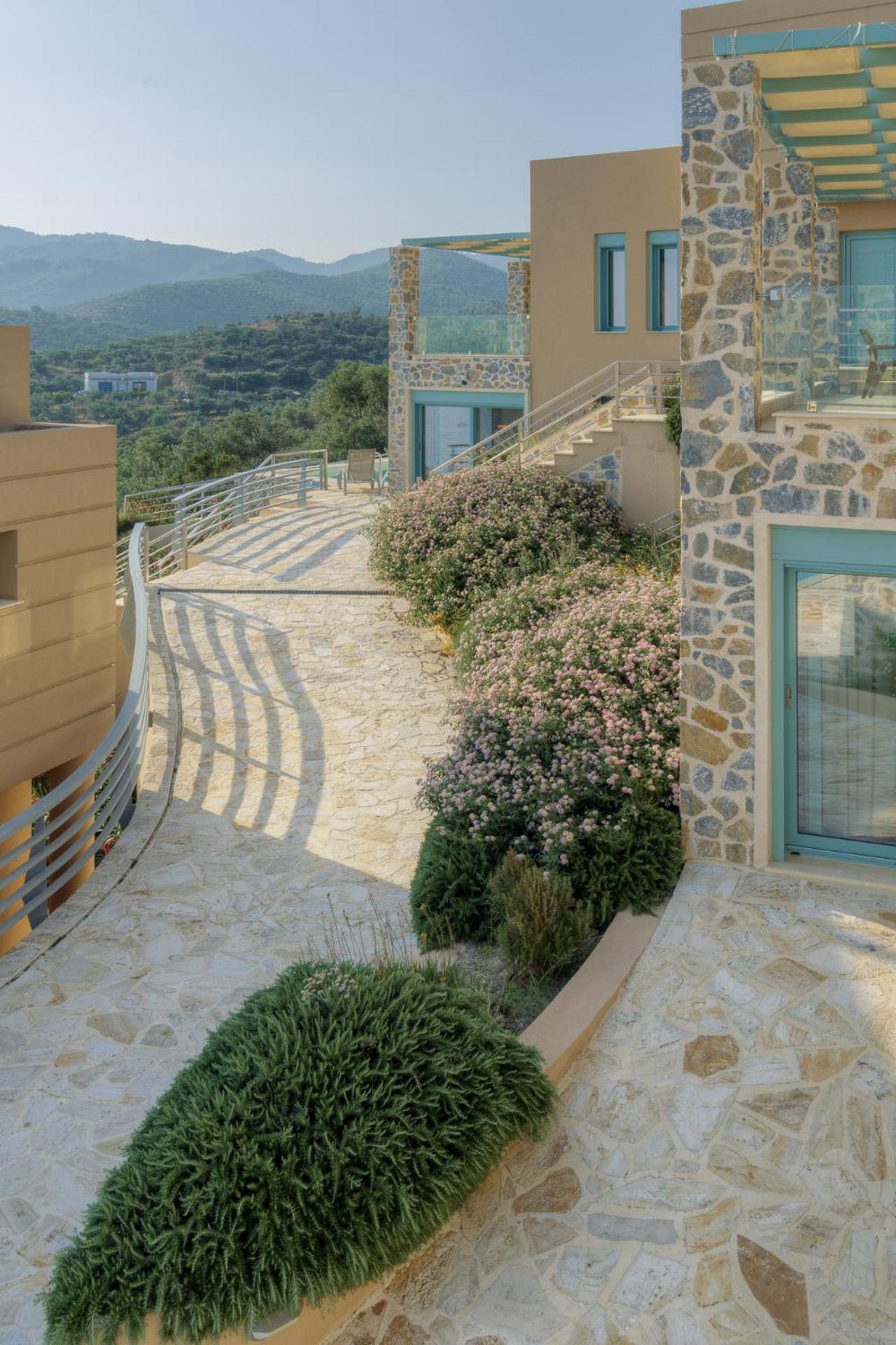 Ouzo Panoramic Houses 1, With Private Pool Plomari Exterior foto