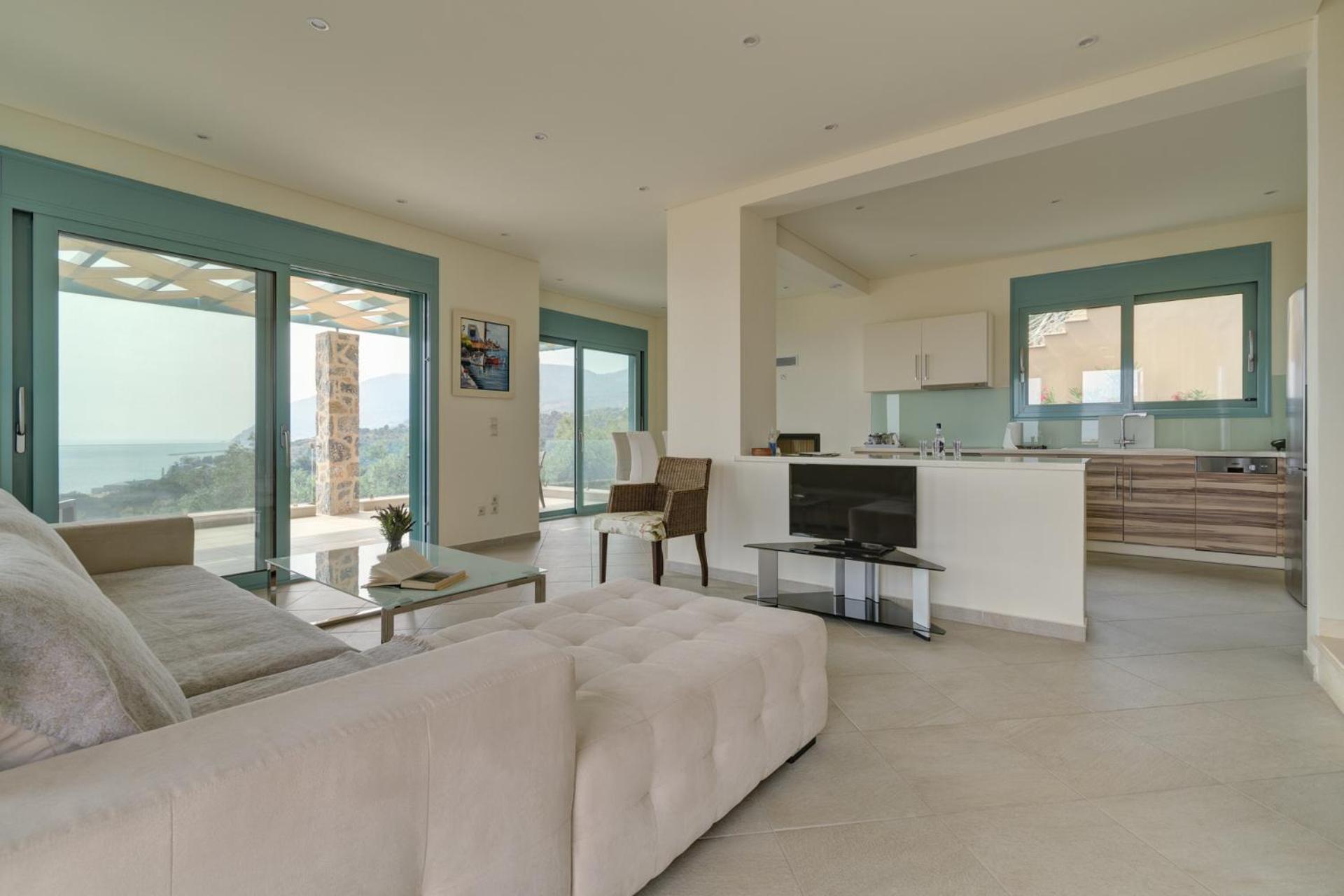 Ouzo Panoramic Houses 1, With Private Pool Plomari Exterior foto