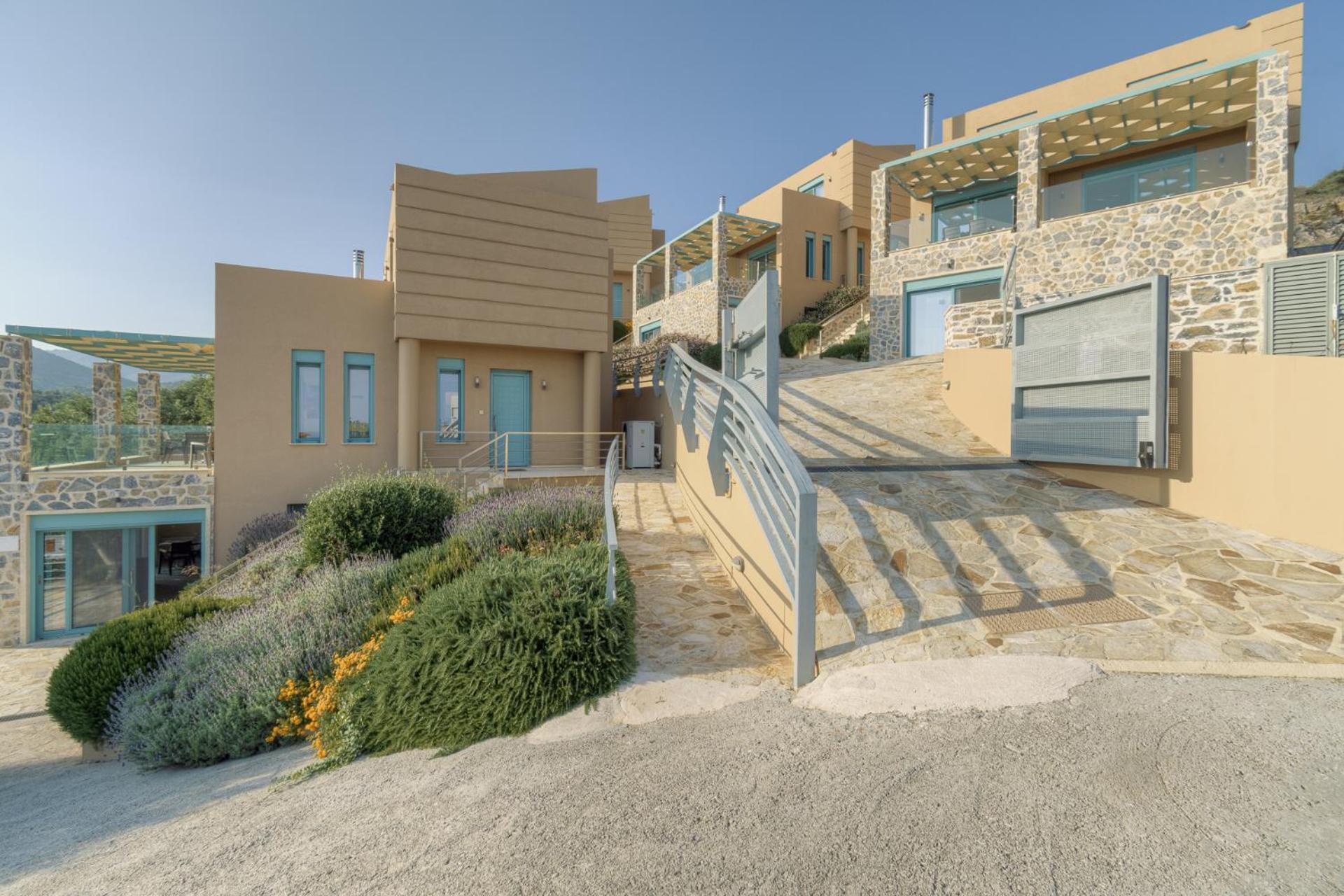Ouzo Panoramic Houses 1, With Private Pool Plomari Exterior foto