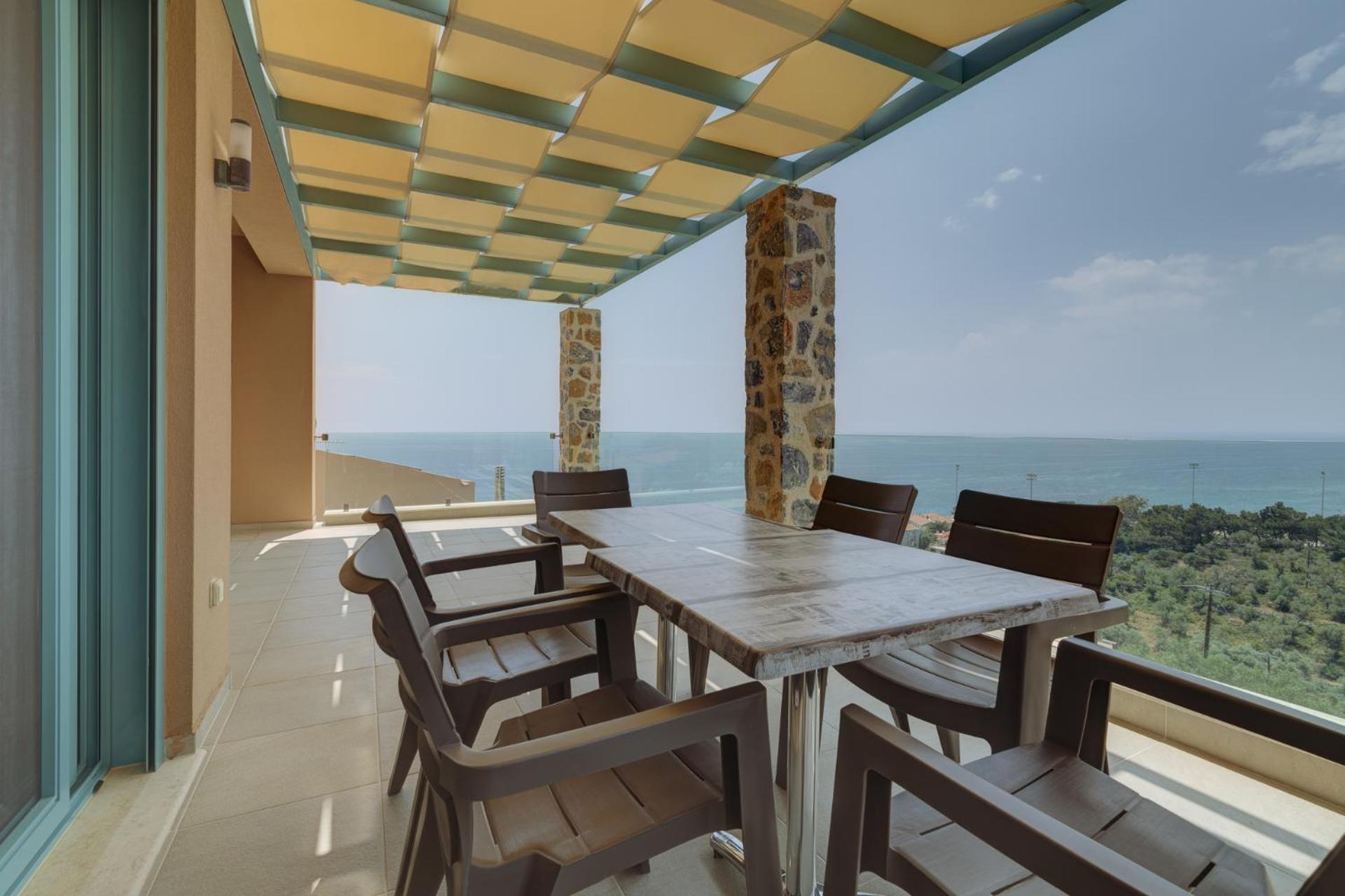 Ouzo Panoramic Houses 1, With Private Pool Plomari Quarto foto